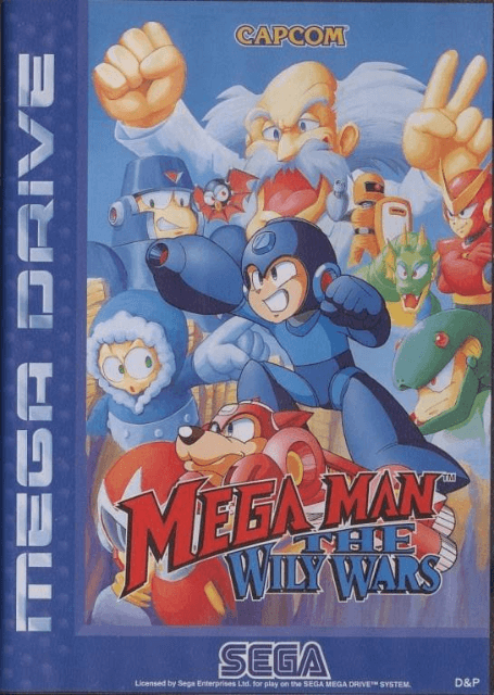 Mega Man: The Wily Wars [Collector's Edition] box art for Sega Mega Drive